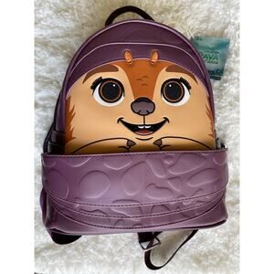 Loungefly Disney Raya And The Last Dragon Tuk Tuk Purple Mini Backpack NEW